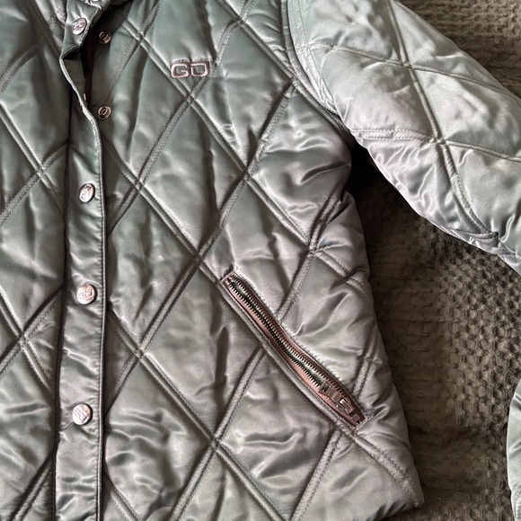 Guess Olive Green Quilted Jacket - Picture 4 of 7